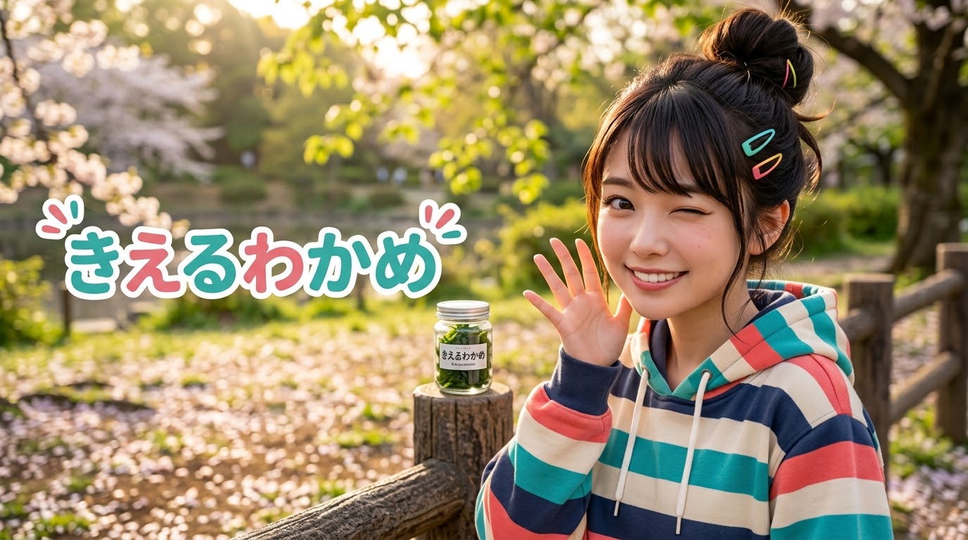 きえるわかめのヘッダー画像