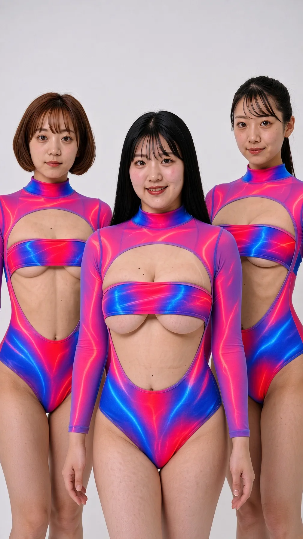 【体操女子】シンクロダンス、最後は胸出し のサムネイル