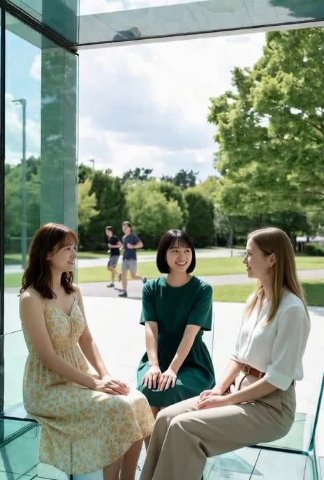 穏やかな公園ですることといえば。。。？ のサムネイル