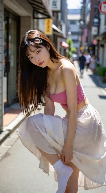 そこの変態、谷間を見てるの？舌を見てる？どっちが好き？ のサムネイル