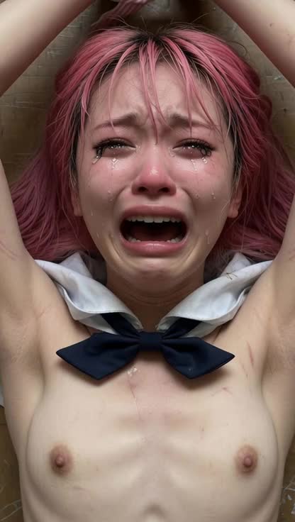 号泣貧乳ピンク髪 のサムネイル