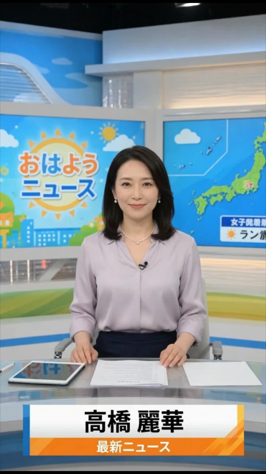 高橋麗華アナの淫らな一日 のサムネイル