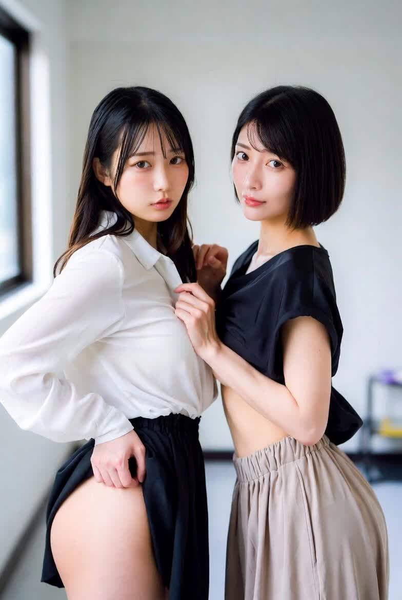 脱衣姉妹① のサムネイル