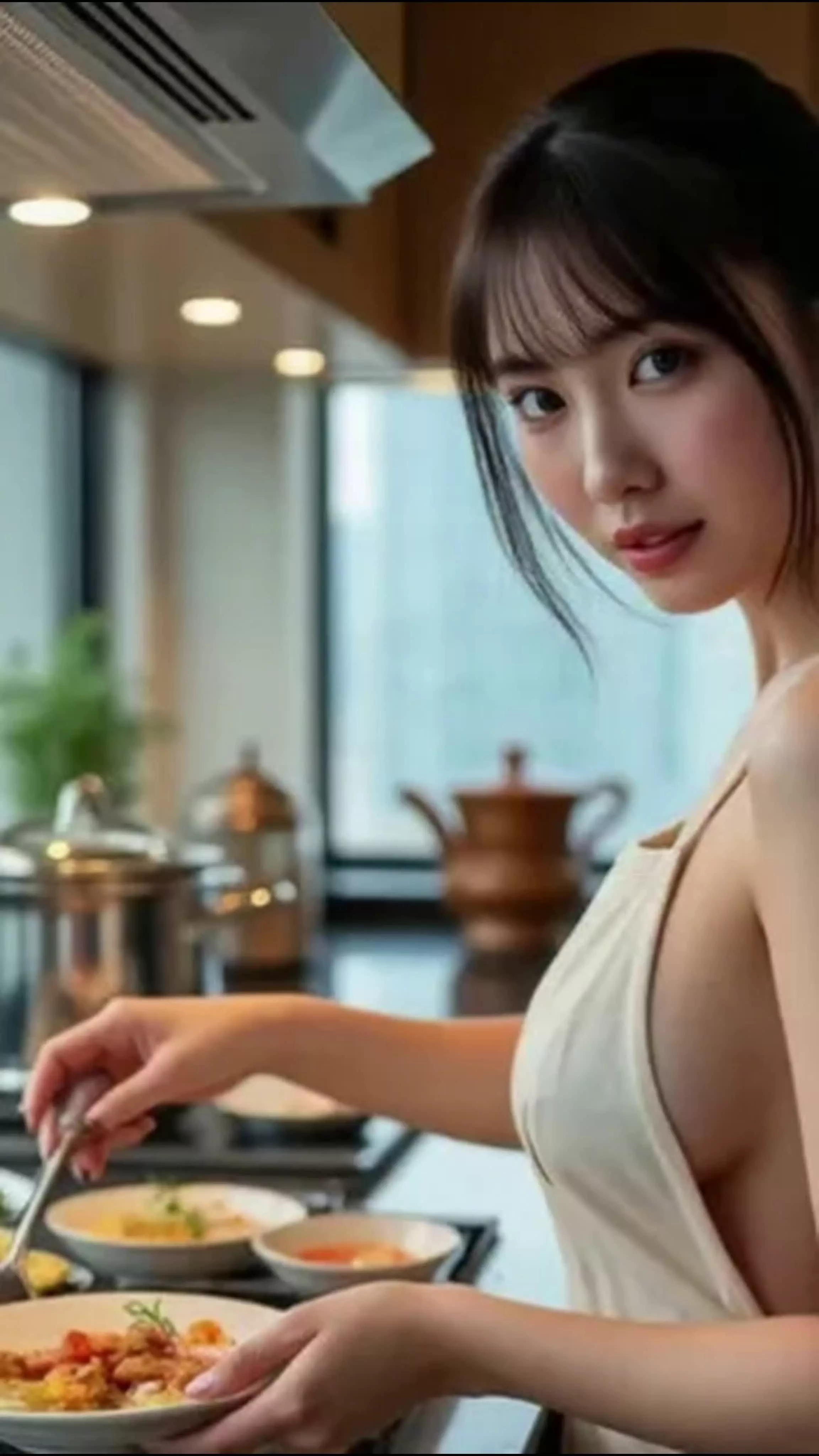 ご飯とワタシ、どっち先にする? のサムネイル