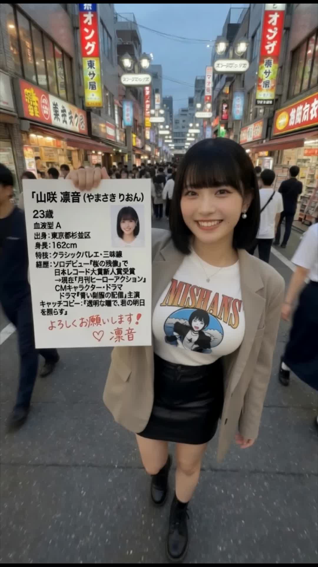 新人女優の自己紹介　街歩きver. のサムネイル