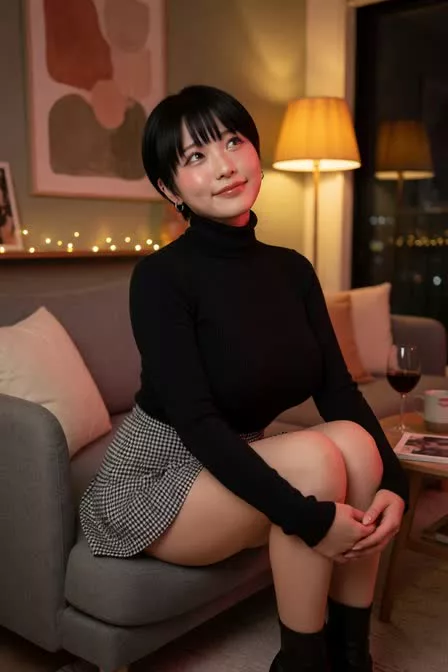 白レースパンティ