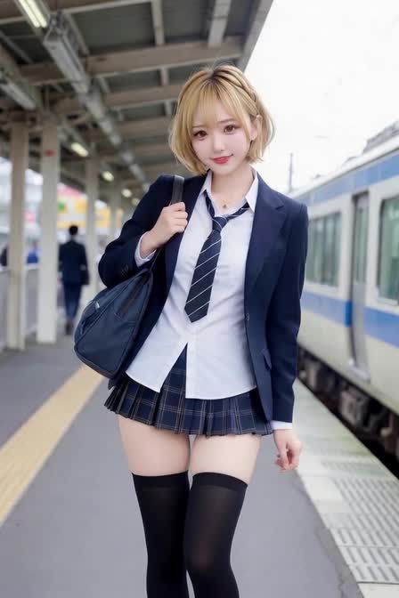 超ミニスカハミ尻清楚ギャル💖 のサムネイル