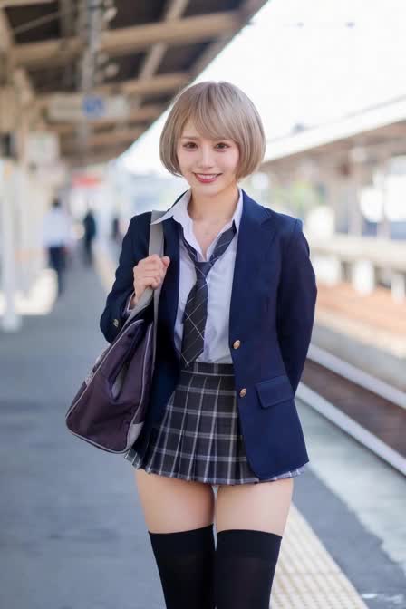 超ミニスカハミ尻学生　パート2 のサムネイル