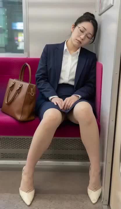 居眠りＯＬがまさかの？ のサムネイル