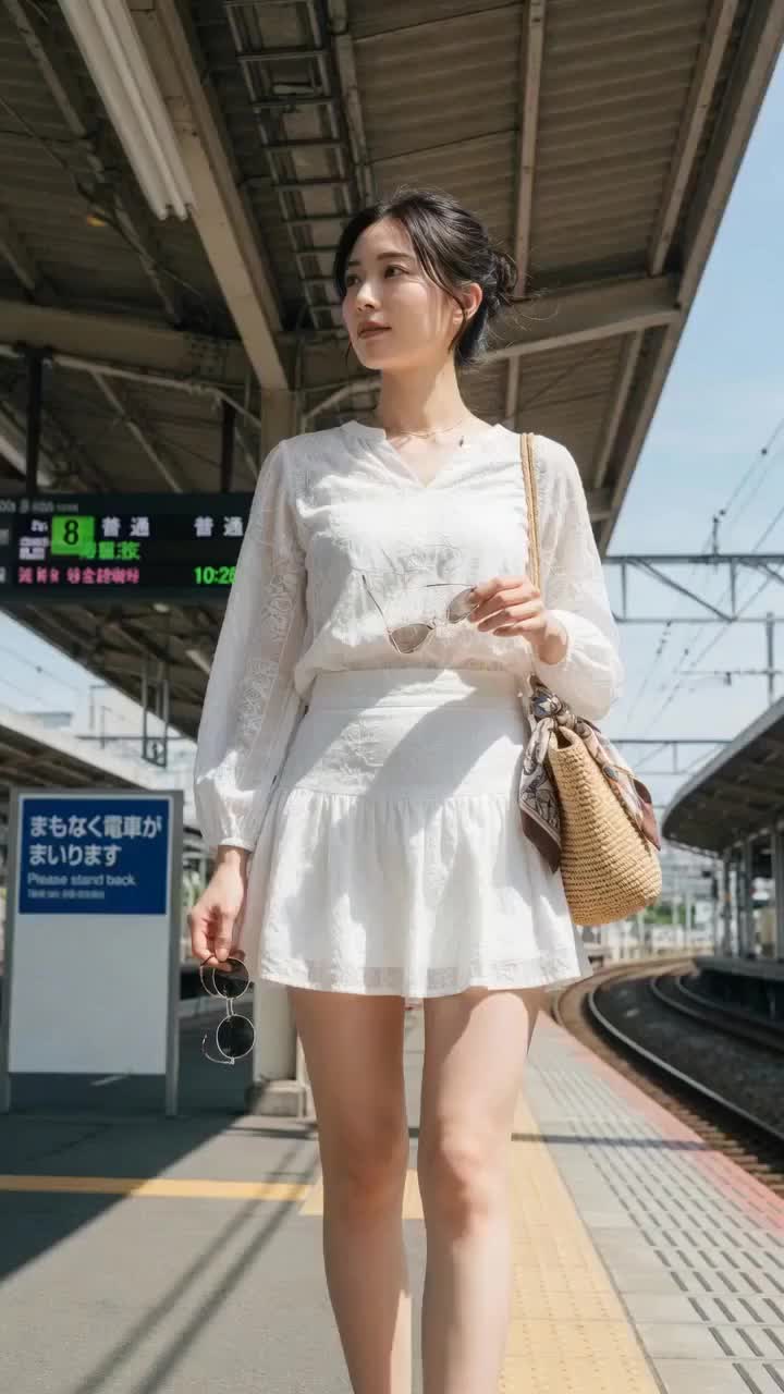 風チラお姉さん のサムネイル