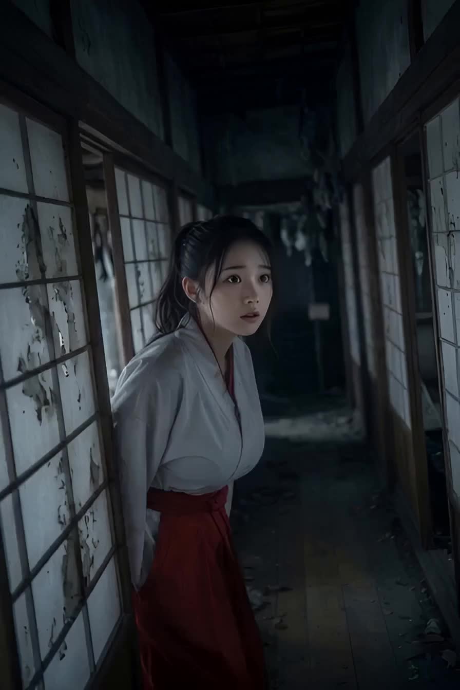 襲われる巫女 のサムネイル