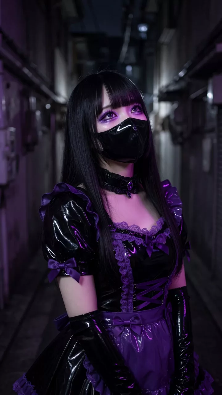【POV】病みかわ地雷系女子と路地裏でキス
