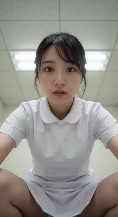 ナースの騎乗位