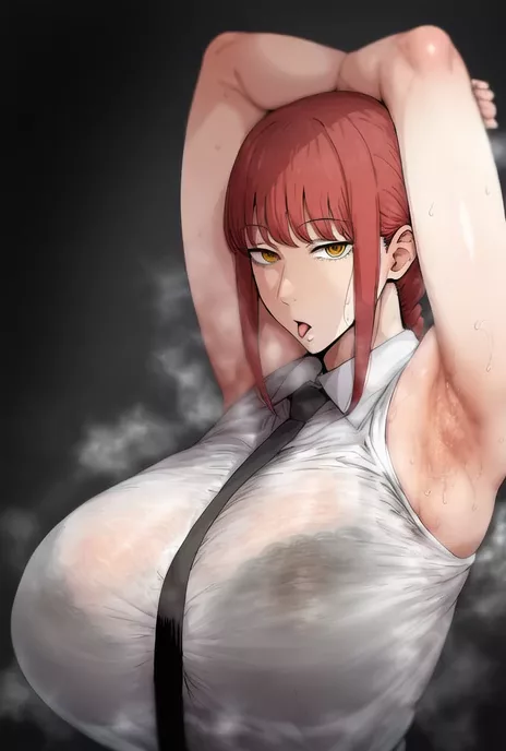 マキマのガニ股誘惑