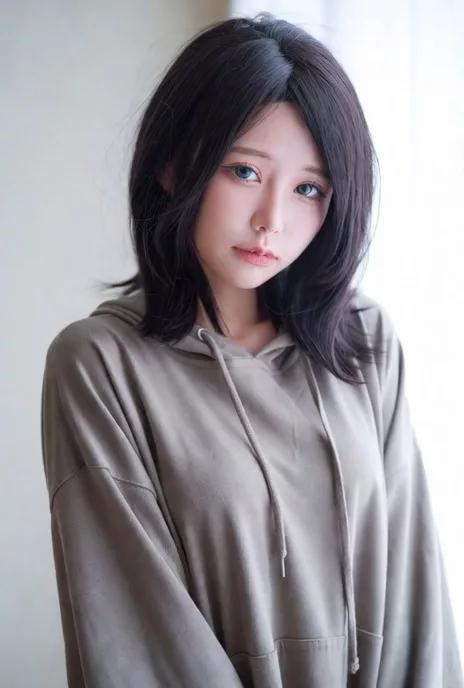 透明感のある女の子