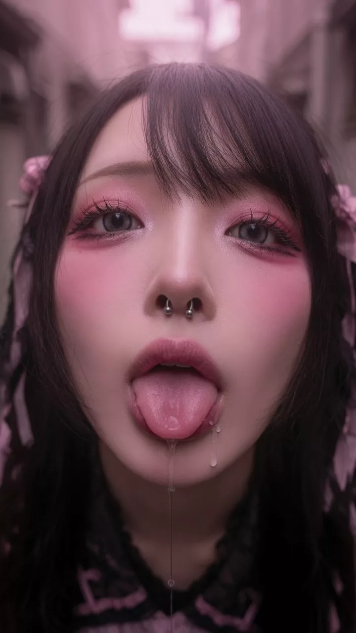 鼻ピギャルれろれろ❤︎ のサムネイル