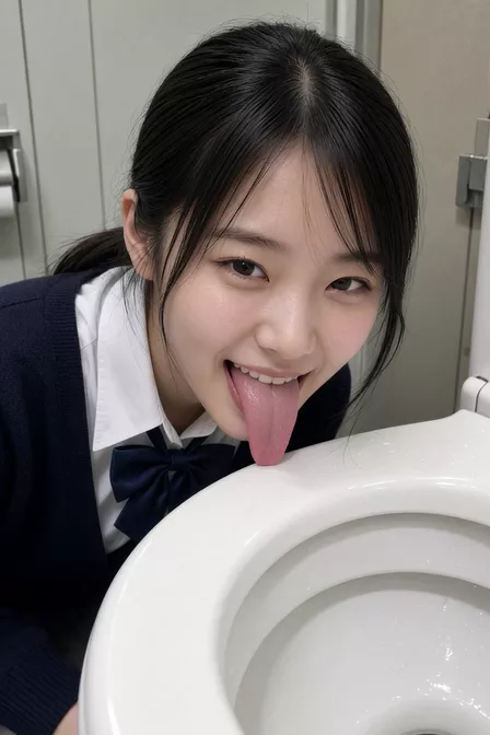 トイレ舐め調教