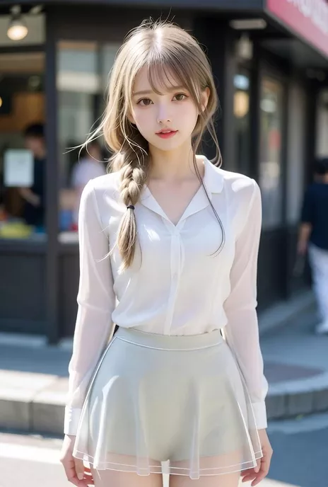 脱ぐと巨乳すぎる女の子がパンティーも見せてくれる のサムネイル