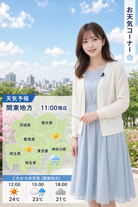 女子アナ　生放送中のパンチラ