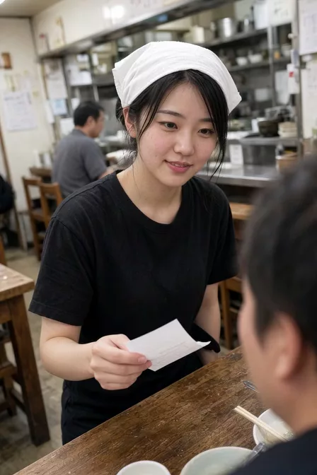 ラーメン店のコール