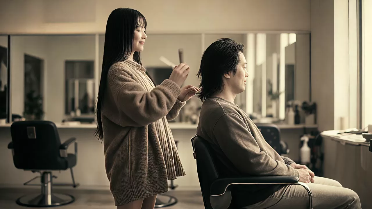 美容院でのサービス