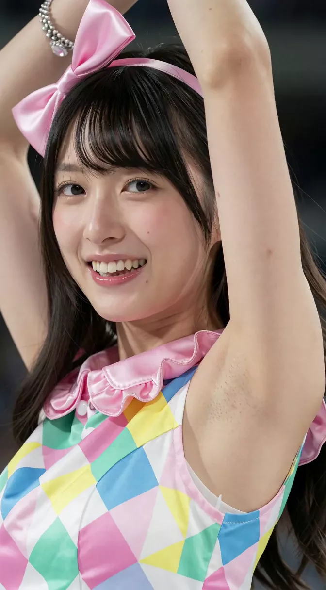 アイドルの腋