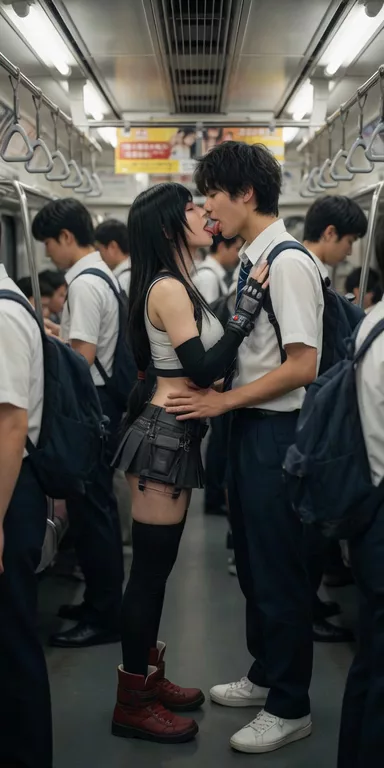 格闘家とキス のサムネイル